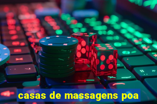 casas de massagens poa