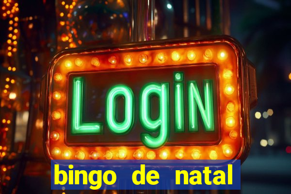 bingo de natal para imprimir gratis