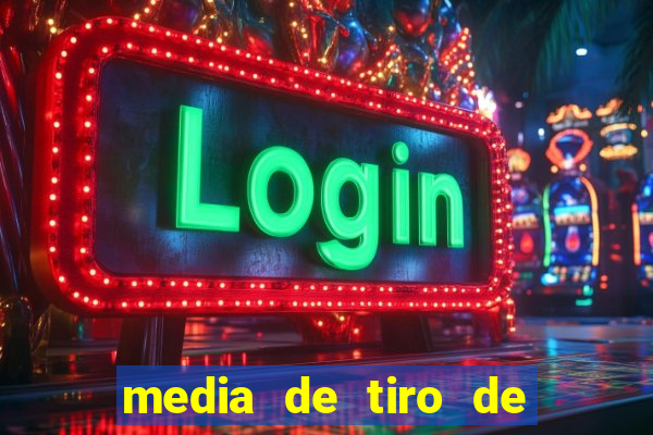 media de tiro de meta por jogo