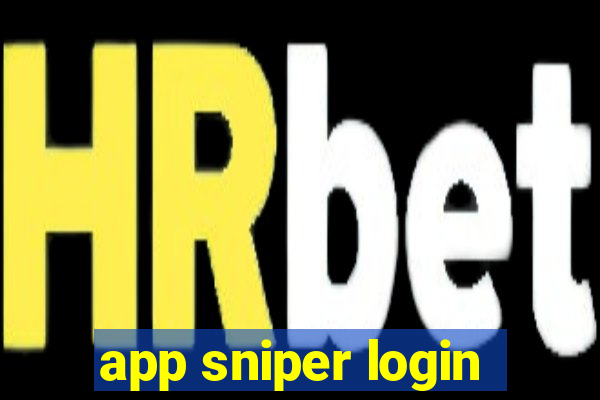 app sniper login