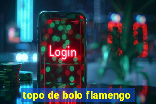 topo de bolo flamengo