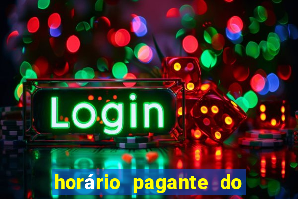 horário pagante do fortune tiger