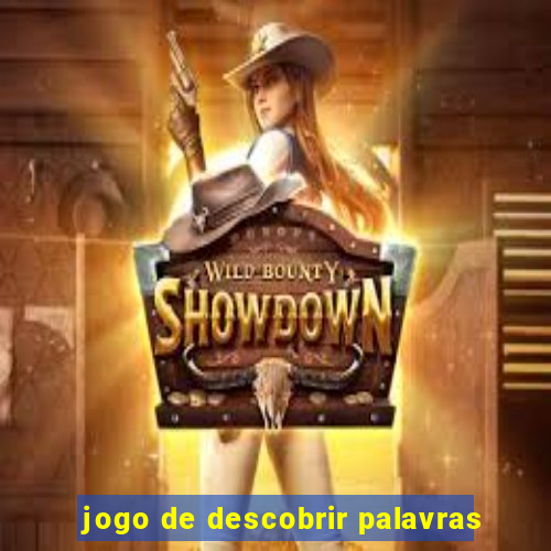 jogo de descobrir palavras