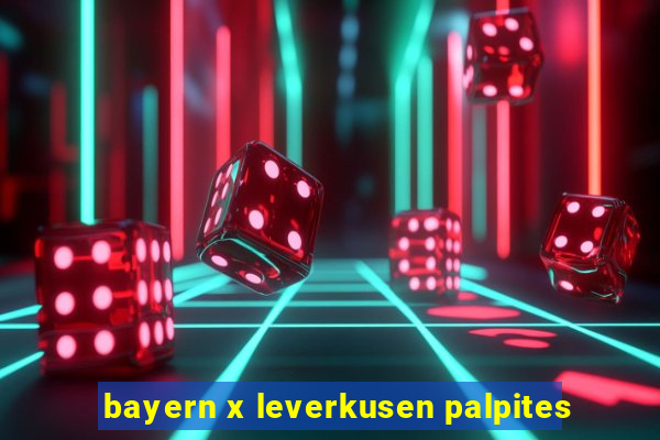 bayern x leverkusen palpites