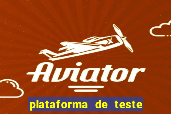 plataforma de teste pg demo