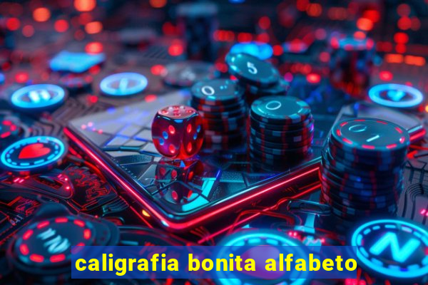 caligrafia bonita alfabeto